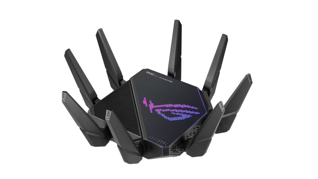 ASUS ROG Rapture GT-AX11000 Pro Tri-Band WiFi 6 Gaming Router - Ultimate Performance Network Hub