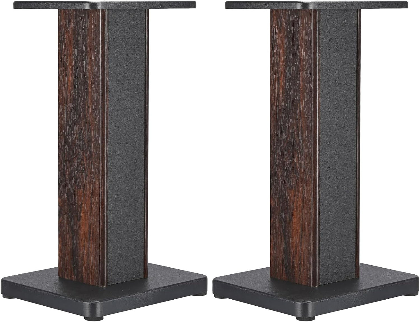 MECCANIXITY Premium Wood Speaker Stands 19.7" - Professional Audio Setup (2-Pack)