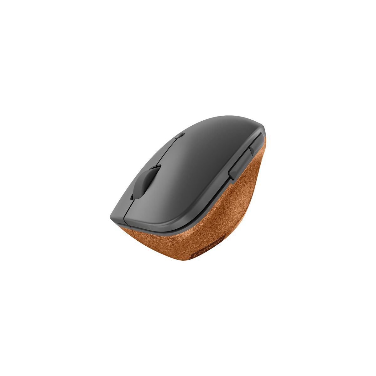 Lenovo Go Wireless Vertical Mouse - Ergonomic Cork-Grip Design for All-Day Comfort