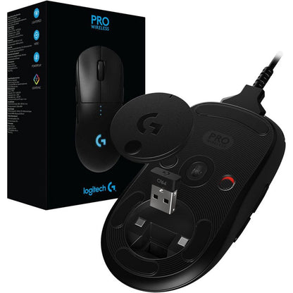 Logitech Pro Wireless Gaming Mouse, Black