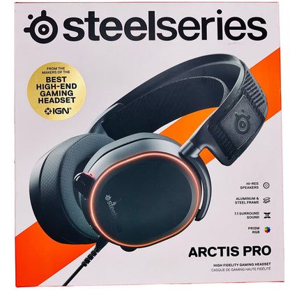 SteelSeries Arctis Pro PC Gaming Headset Black