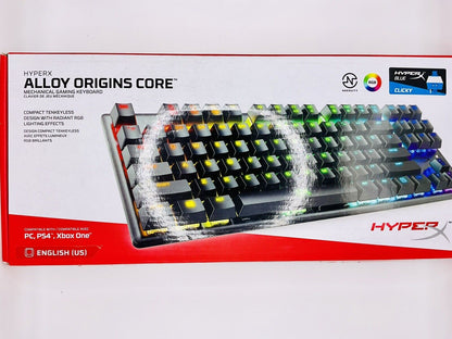 HyperX Alloy Origins Core - Mechanical Gaming Keyboard, HX Blue