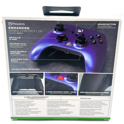 PowerA Enhanced XBox/PC Wired Controller (Aurora/Multi-Color) XBGP0020-01