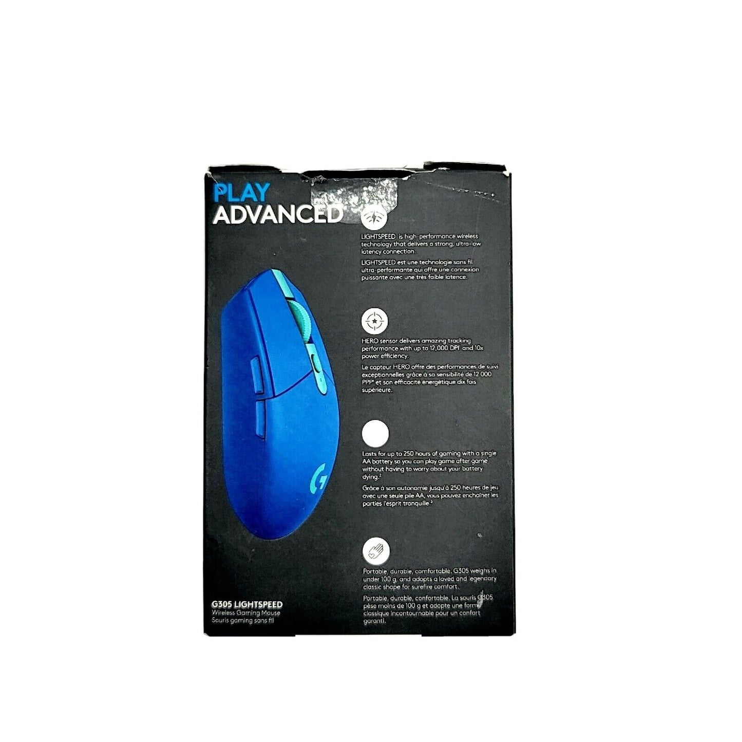 Logitech G305 LIGHTSPEED Wireless Gaming Mouse, Blue